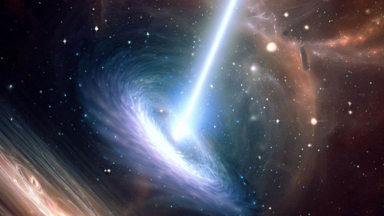 Científicos descubren un misterioso brote de rayos gamma en una antigua galaxia, su origen es desconocido