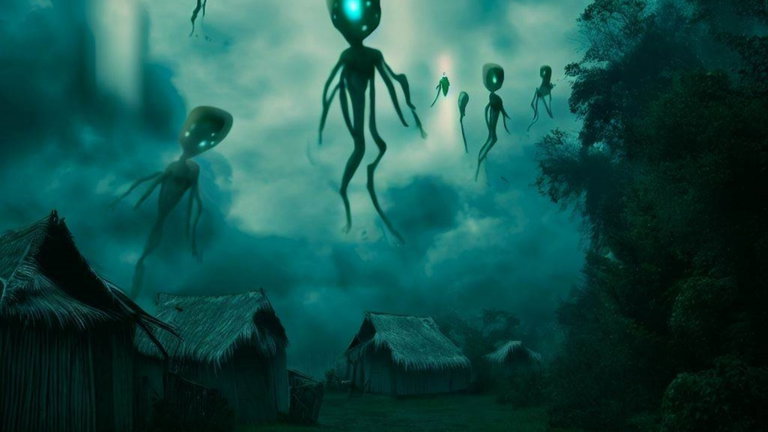 Habitantes de una aldea del Amazonas aseguran ser atacados por extraterrestres, la realidad te sorprenderá