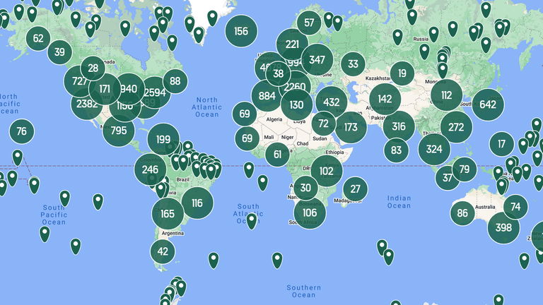 Conoce el Atlas Obscura, el mapa que cataloga los puntos más singulares de España y el mundo