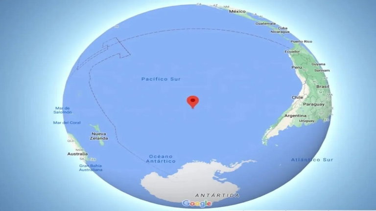 El secreto que esconde el Punto Nemo: está a 2700 kilómetros de la civilización y alberga cientos de satélites