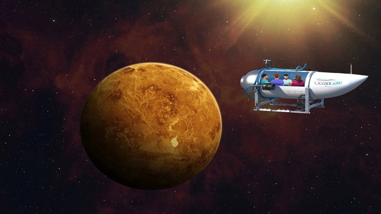 La empresa OceanGate tiene planes para ir a Venus: quiere llevar a 1.000 personas a vivir allí
