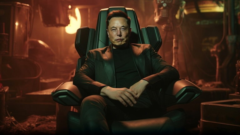 Elon Musk acudió armado a una sesión de grabación de un videojuego y exigió un cameo