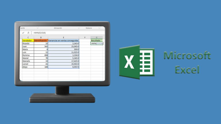 Cómo utilizar la función MIN en Excel: guía completa