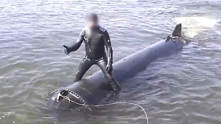 Una "organización benéfica" ucraniana diseña un dron submarino que podría provocar estragos en la flota rusa