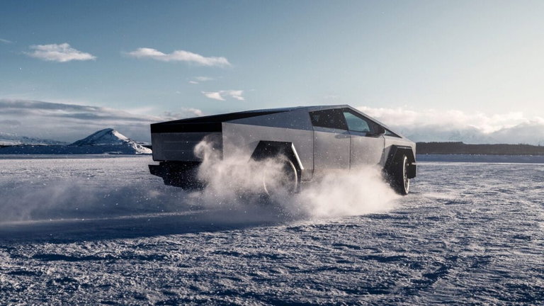 El Tesla Cybertruck podría convertirse en un coche de policía, o al menos así lo imagina este arte conceptual