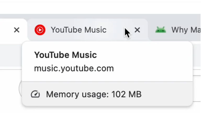 Google Chrome detectará pestañas que consumen mucha RAM