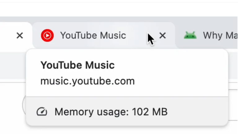 Google Chrome detectará pestañas que consumen mucha RAM