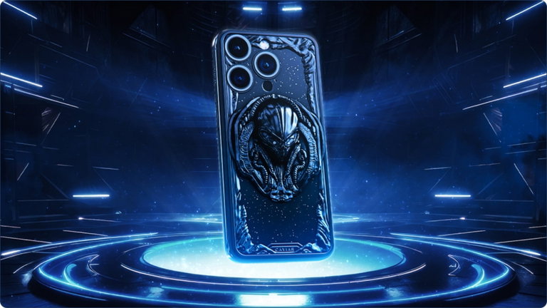 Este iPhone alienígena cuesta 7.750 euros y contiene trozos de meteorito y restos de vida extraterrestre