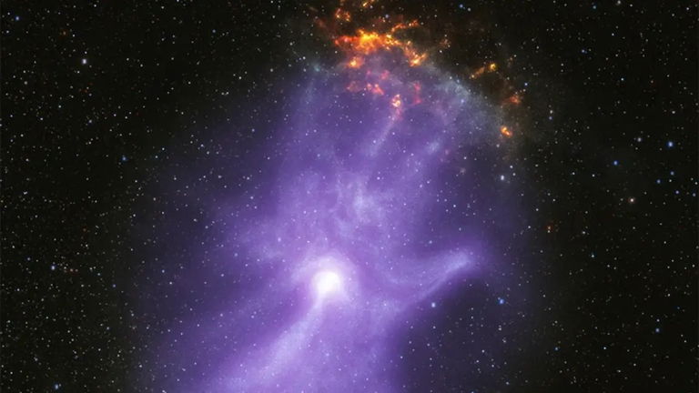 Telescopios de rayos X de la NASA revelan los huesos de una mano cósmica fantasmal por Halloween
