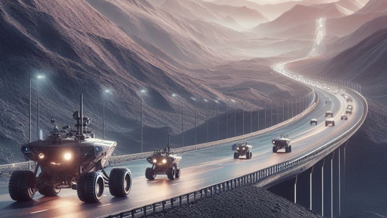 Carreteras lunares: el proyecto de la ESA para facilitar el transporte y la exploración en la Luna