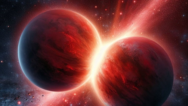 El impacto de dos mundos helados: cómo un astrónomo aficionado detectó la colisión de dos exoplanetas