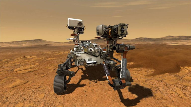 El rover Perseverance captura la puesta de sol más extraña vista en Marte: es de color azul brillante