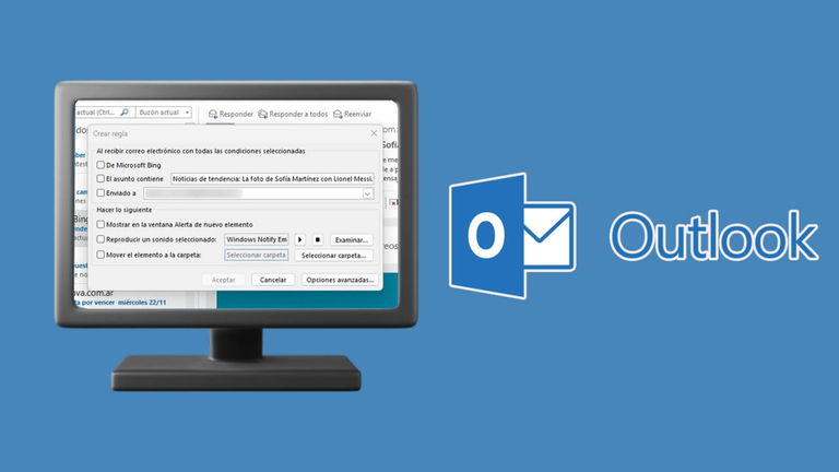 Cómo crear reglas en Outlook con ejemplos