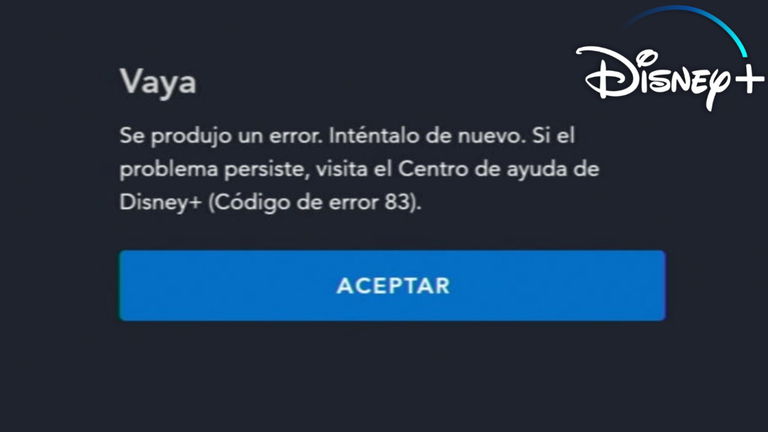 Código de error 83 en Disney+: cómo solucionar el problema