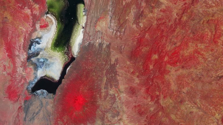 No es una pintura abstracta, es la Tierra vista desde el espacio gracias a la misión Sentinel-2 de la ESA