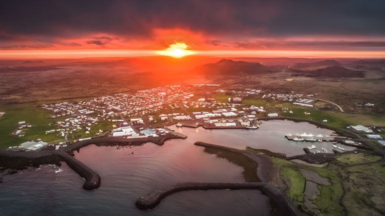 Este pueblo de Islandia se enfrenta al apocalipsis en los próximos días y ya ha sido evacuado