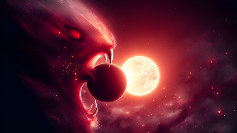 Se encuentran en el espacio, son muy brillantes y se alimentan de estrellas: así son los vampiros estelares