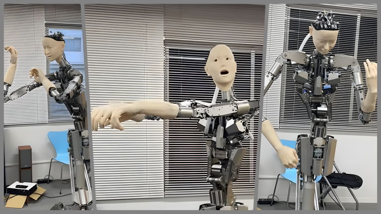 Se ríe y posa de forma divertida, este robot humanoide impulsado por IA no deja indiferente a nadie