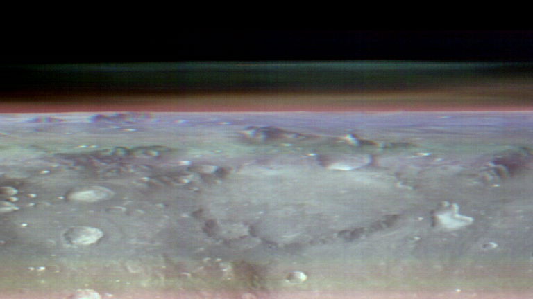 La NASA deja boquiabiertos a sus seguidores con las imágenes que ha sacado del horizonte de Marte