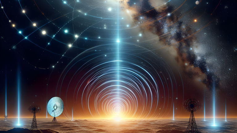 Nuevo misterio cósmico a través de una señal de radio que procede de fuera de nuestra galaxia
