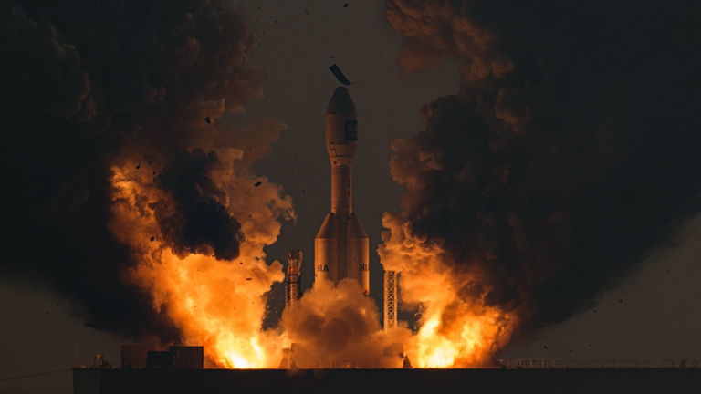 El cohete de combustible sólido Gravity-1 hace historia: así fue su despegue en mitad del mar