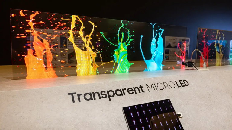 Samsung busca el golpe de efecto tecnológico en 2024 con sus pantallas transparentes, que te dejarán alucinado