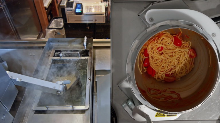 Se acabaron las sartenes y las ollas: presentan robots de cocina que pueden preparar platos en solo 2 minutos