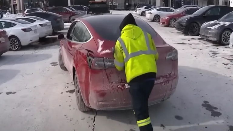 Los coches de Tesla están dejando de funcionar en masa en Estados Unidos: todo es culpa del gélido frío