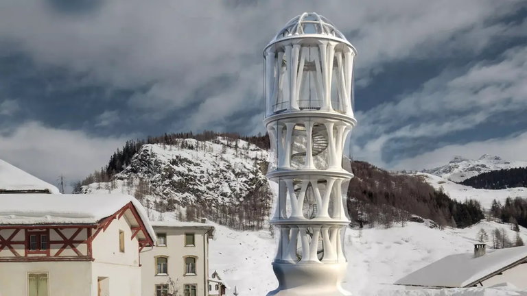 El edificio más alto fabricado con una impresora 3D será una torre y estará en Suiza