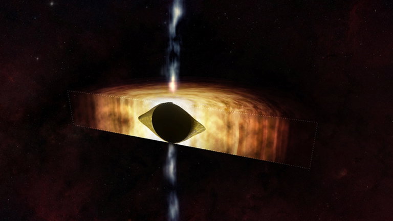Este masivo objeto de la Vía Láctea gira tan rápido que deforma de manera curiosa el espacio-tiempo