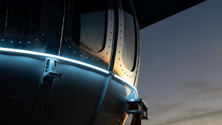 Una empresa estadounidense fabrica la cápsula espacial más grande del planeta para viajes tripulados