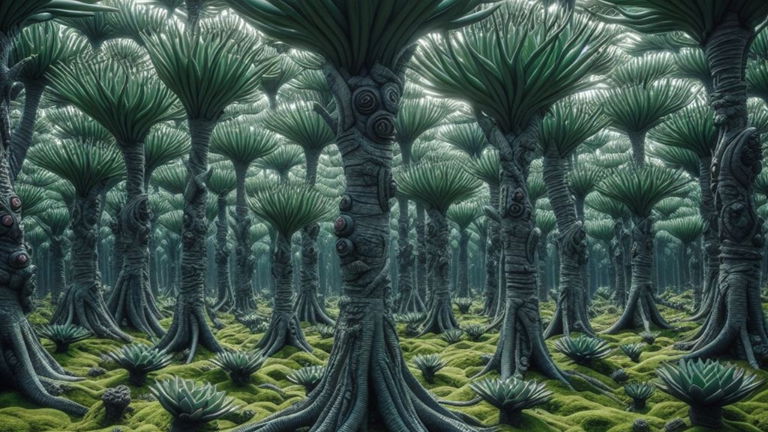 Los primeros bosques que tuvo la Tierra parecían salidos de un planeta extraterrestre