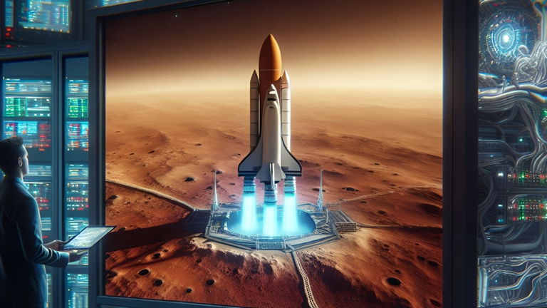 La NASA utiliza su ordenador más rápido para simular aterrizajes con tripulación en Marte
