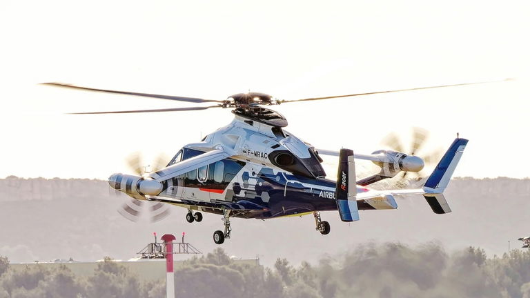 Airbus diseña y desarrolla un helicóptero con forma de avión que es superrápido