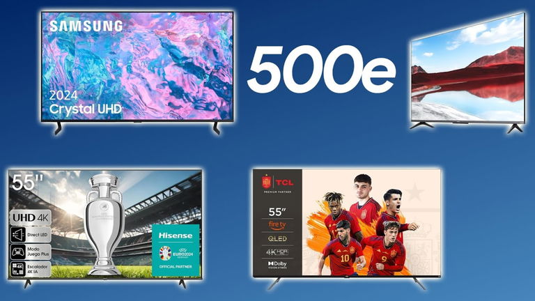 Las mejores SmartTV por menos de 500 euros y con 55 pulgadas