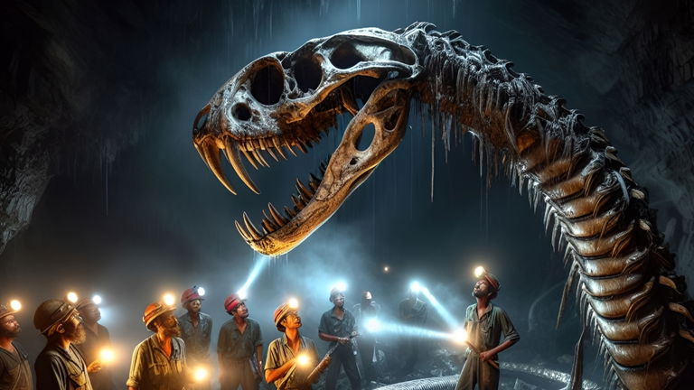 Parece sacada de una película de terror, pero existió: encuentran una serpiente que pesa una tonelada