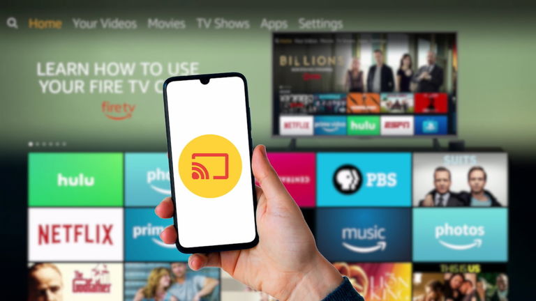 Cómo ver la pantalla del móvil en la tele con un Fire TV de Amazon