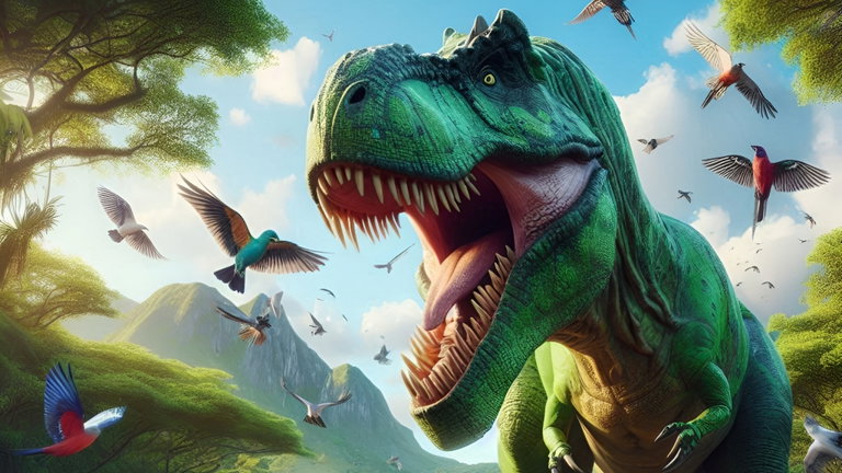 Esta especie de dinosaurio carnívoro no ha sorprendido por su furia, sino por el tamaño de sus brazos