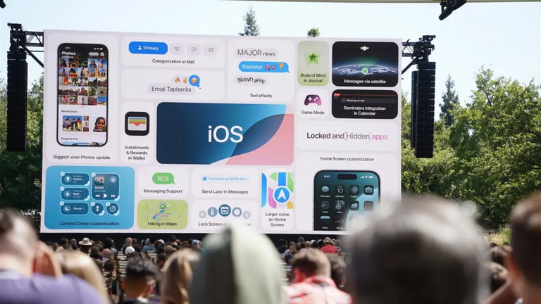 Alucina con las novedades de iOS 18: más personalización y novedades en aplicaciones nativas