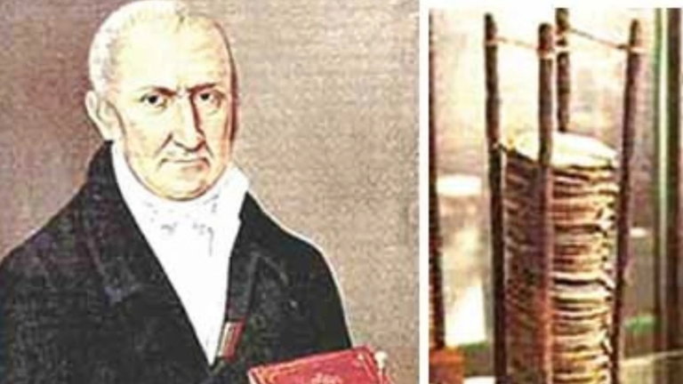 La pila eléctrica tiene más historia de la que pensamos. Fue inventada hace más de 200 años