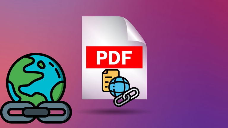 Cómo insertar enlaces o hipervínculos en un PDF