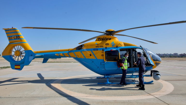 Esta es la tecnología de última generación que va a sustituir a los helicópteros Pegasus de la DGT