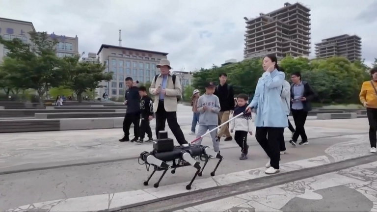Los perros robots ahora tienen una importante misión: ayudar a las personas ciegas a llevar una vida cómoda