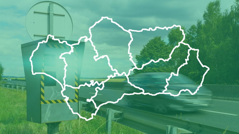 Todos los radares de la DGT que hay en Andalucía