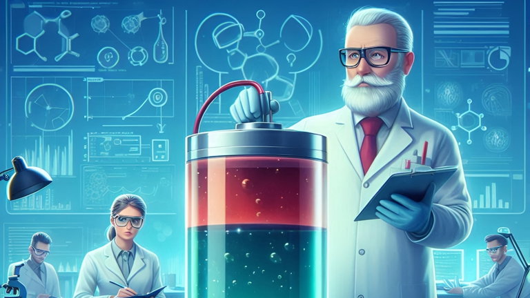 Los científicos logran almacenar energía en forma líquida. Todo se debe a estas baterías revolucionarias