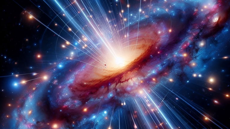 El telescopio Hubble descubre una misteriosa ráfaga de radio al otro lado del universo