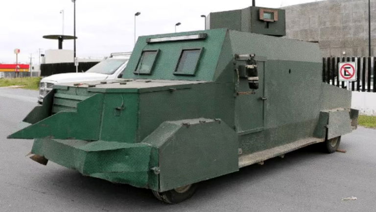 Así son los narcotanques mexicanos: un fránkenstein blindado que trae de cabeza a las autoridades del país