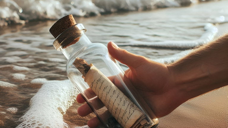 Fue escrita hace más de 80 años y ahora ha sido recuperada en el mar: así es la curiosa carta de este soldado