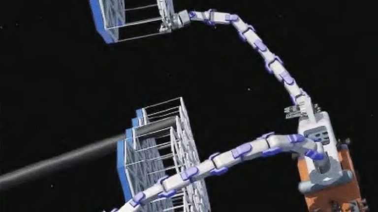China ha ideado un robot con tentáculos para operar en el espacio, capaz de destruir satélites y naves