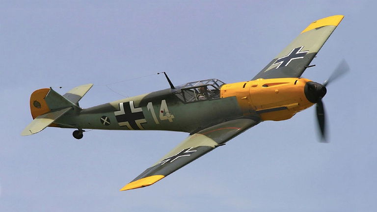 El mayor as de la aviación fue alemán: combatió en la Segunda Guerra Mundial y era conocido como 'El Diablo Negro'